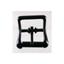 1 inch black center bar true roller buckle